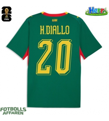 Senegal Habib Diallo #20 Bortatröja VM 2026 Kortärmad